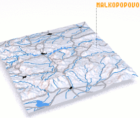 3d view of Malko Popovo