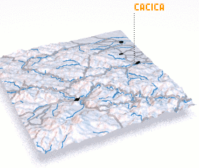 3d view of Cacica