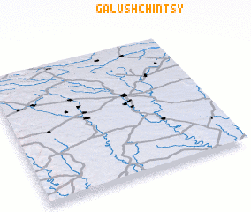 3d view of Galushchintsy