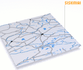 3d view of Šiškiniai