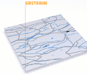 3d view of Girsteikiai