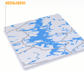 3d view of Heräjärvi