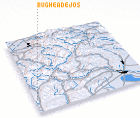 3d view of Bughea de Jos