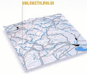 3d view of Valea Stîlpului