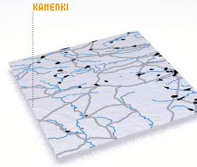 3d view of Kamenki