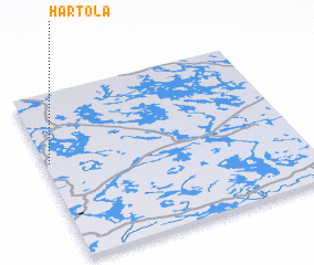 3d view of Hartola