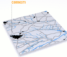 3d view of Corneşti