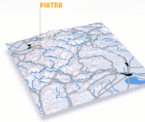 3d view of Piatra