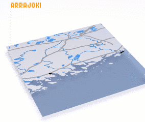 3d view of Arrajoki