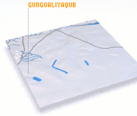 3d view of Gungo ‘Alī Ya‘qūb