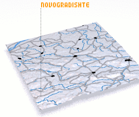 3d view of Novo Gradishte