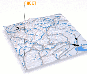 3d view of Făget