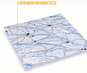 3d view of Ciprian Porumbescu