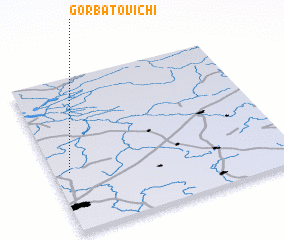 3d view of Gorbatovichi