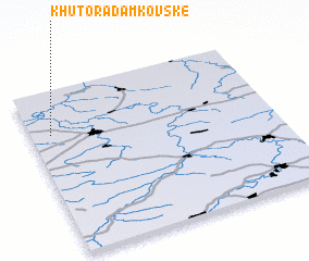 3d view of Khutor Adamkovske