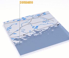 3d view of Sondarö