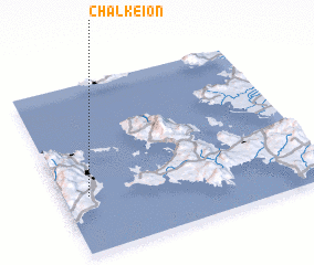 3d view of Chalkeión