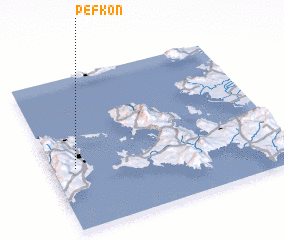 3d view of Pefkón