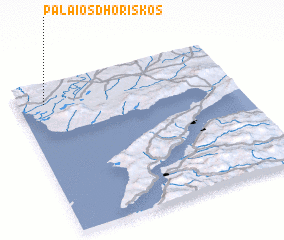 3d view of Palaiós Dhorískos