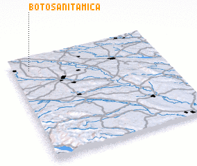 3d view of Botoşaniţa Mică