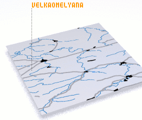 3d view of Velʼka Omelyana