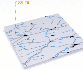 3d view of Orzhev