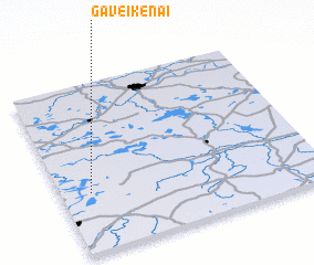 3d view of Gaveikėnai