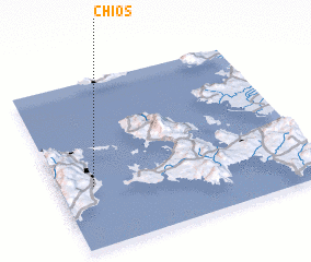 3d view of Chíos