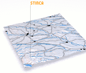 3d view of Stînca