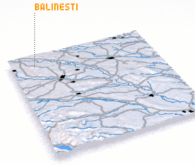 3d view of Bălineşti