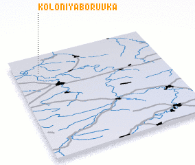 3d view of Koloniya Boruvka