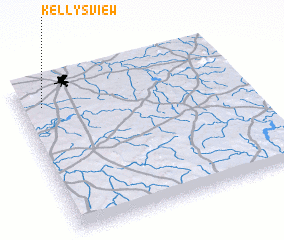 3d view of Kellyʼs View