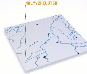 3d view of Malyy Zhëlutsk