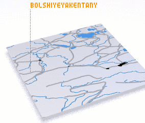 3d view of Bolʼshiye Yakentany