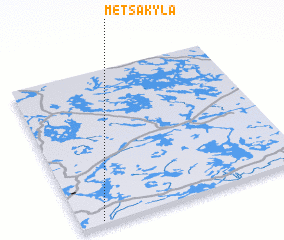 3d view of Metsäkylä