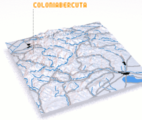3d view of Colonia Bercuţa
