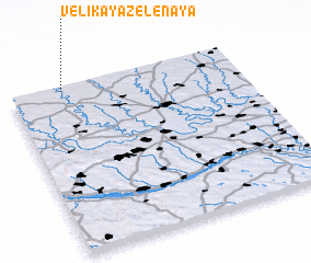 3d view of Velikaya Zelënaya