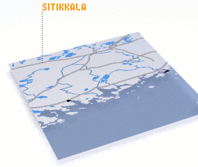 3d view of Sitikkala