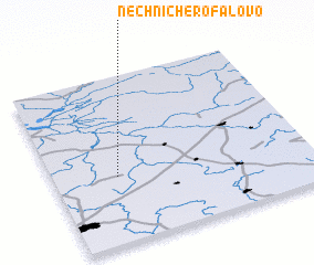 3d view of Nechniche-Rofalovo