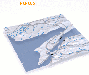 3d view of Péplos