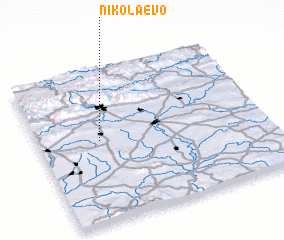 3d view of Nikolaevo