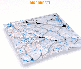 3d view of Diaconeşti