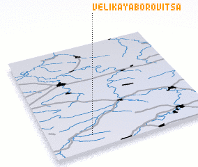 3d view of Velikaya Borovitsa