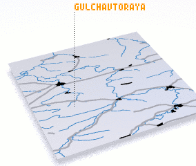 3d view of Gulʼcha Vtoraya