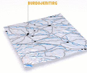 3d view of Burdujeni-Tîrg