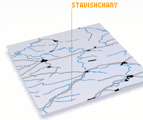 3d view of Stavishchany