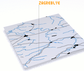 3d view of Zagreblʼye