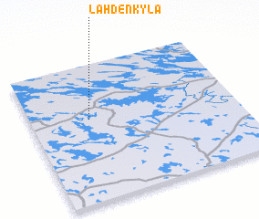 3d view of Lahdenkylä