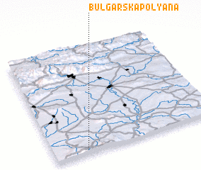 3d view of Bŭlgarska Polyana