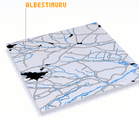 3d view of Albeşti-Muru